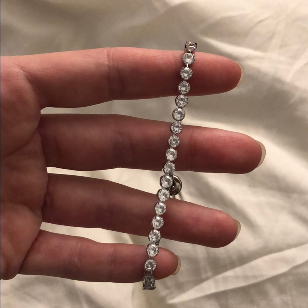 Adjustable Tennis Bracelet/Anklet